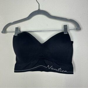 Nautica Black Strapless Bra Size 38D